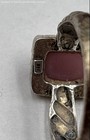 925 Sterling Silver Bracelet & Ring w/Faux Stone 5.03g — photo 4