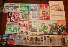 COLUMBIA RECORD TAPE CLUB & RCA MEDLEY MAGAZINE BOOK LOT & INSERTS  READ DESC 