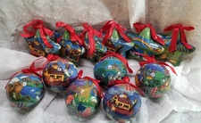 Noah’s Ark Christmas Ornaments w/Original Box 1996