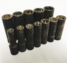 Matco Sbipm126ta 12pc 38 Drive 6 Point Metric Mid-length Impact Socket Set Matco Sbipm126ta 12pc 38 Drive 6 Point Metric Mid-length Impact Socket Set