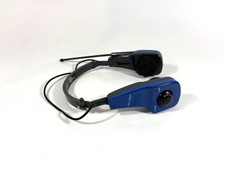 Vintage Life Long Blue AM/FM Foldable Radio Headset Model 222 - Used