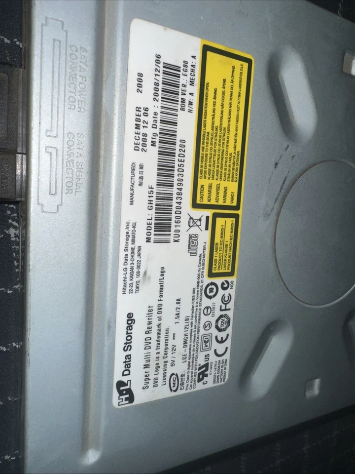 Sony Optiarc AD-7203S DVD±RW DL SATA Drive w/LabelFlash - Image 4 of 4