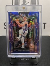 2024-25 Panini Select - Concourse Domantas Sabonis #24 Blue Scope Prizm /249