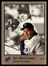 1992 Studio Jeff Montgomery Kansas City Royals #190