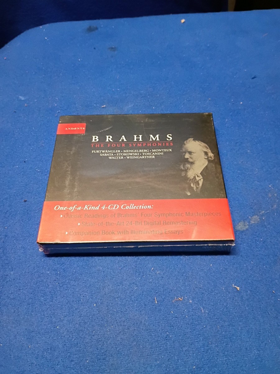 BRAHMS - Johannes Brahms: The Four Symphonies - 4 CD - Box Set NEW