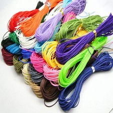 200 Meters Waxed Polyester Twisted Cord String Thread Line 1mm 20 Color