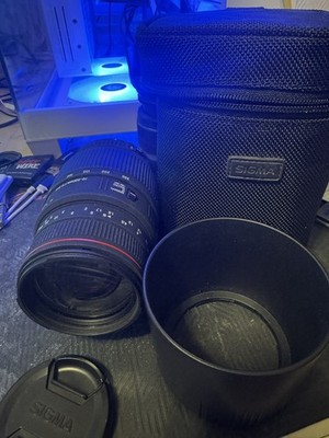 Sigma 70-300mm f/4-5.6 Zoomobjektiv Canon EF AF/MF 58mm F4,0-5,6 DG APO Makro