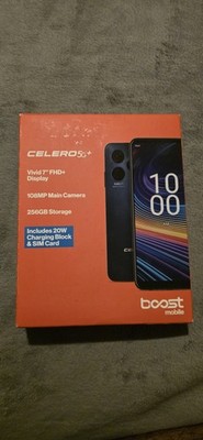 Boost Mobile Prepaid Celero 7'' 5G 8GB RAM 256GB Storage 2.5 GHz Processor Speed