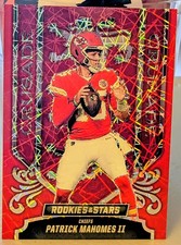 2023 Panini Rookies & Stars Red Prizm Crusade #CR-15 Patrick Mahomes II Chiefs🔥