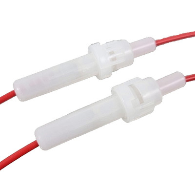 2x Feinsicherung Glassicherung Halter clips Box Gehäuse 6x30 6x33 5x20 Sicherung