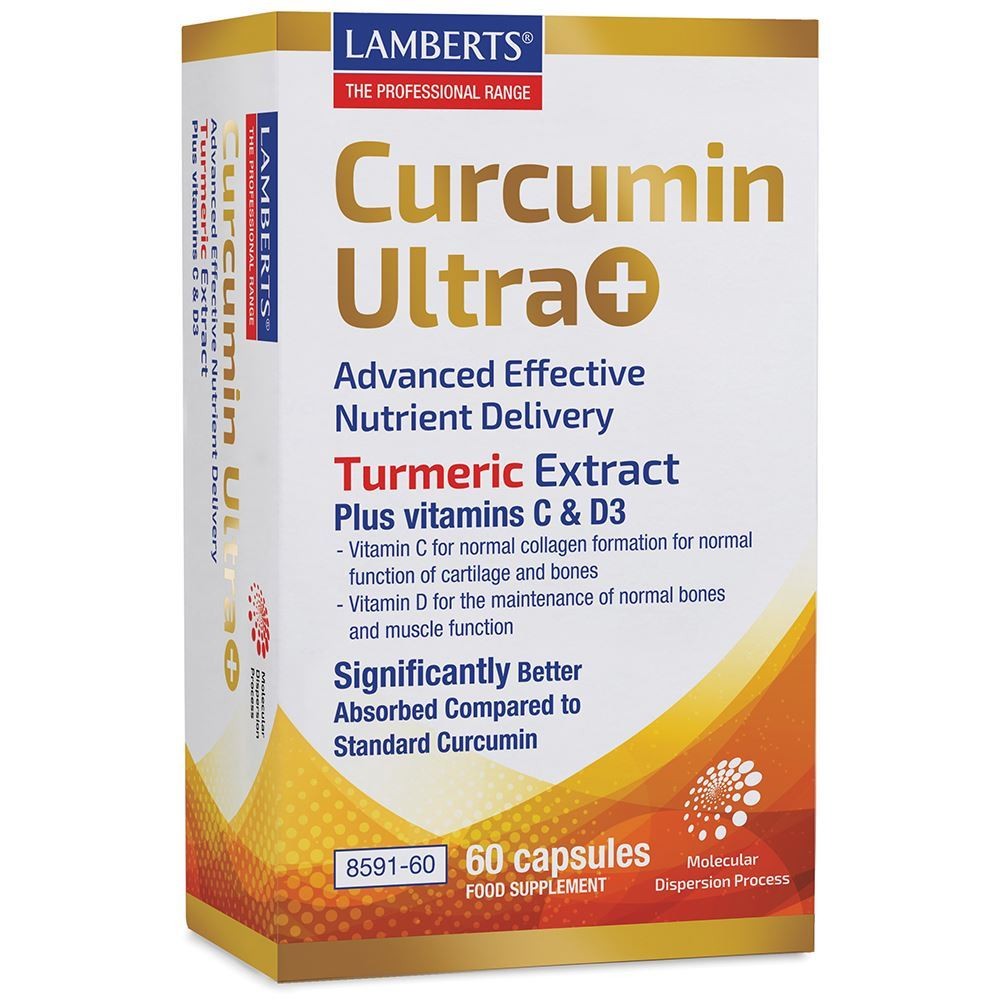 Lamberts Curcumin Ultra+ 60 tablets - 2 Pack