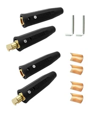 2 Pack LC-40 Welding Lead Connectors Kit (2 Male / 2 Female) Fits For Welding...