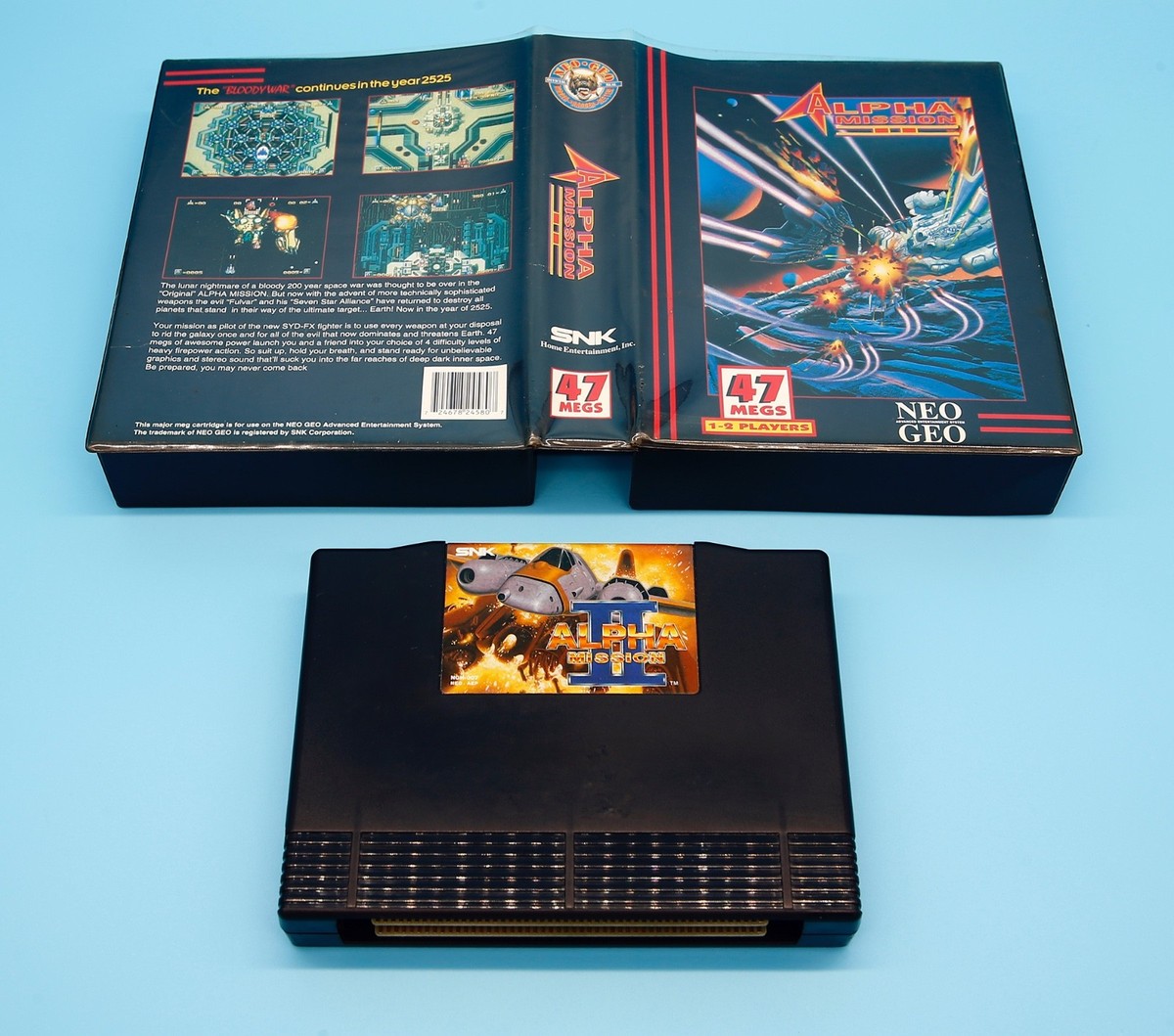 ASAOのゴア カントII（新品） Alpha Mission 2 : ASO II Last Guardian US English AES • Neo Geo