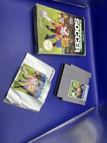 Konami Hyper Soccer Nintendo Entertainment System NES OVP Anleitung