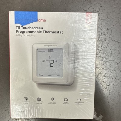 Honeywell Home T5 Touchscreen Programmable Thermostat Touchscreen 7-Day Smart