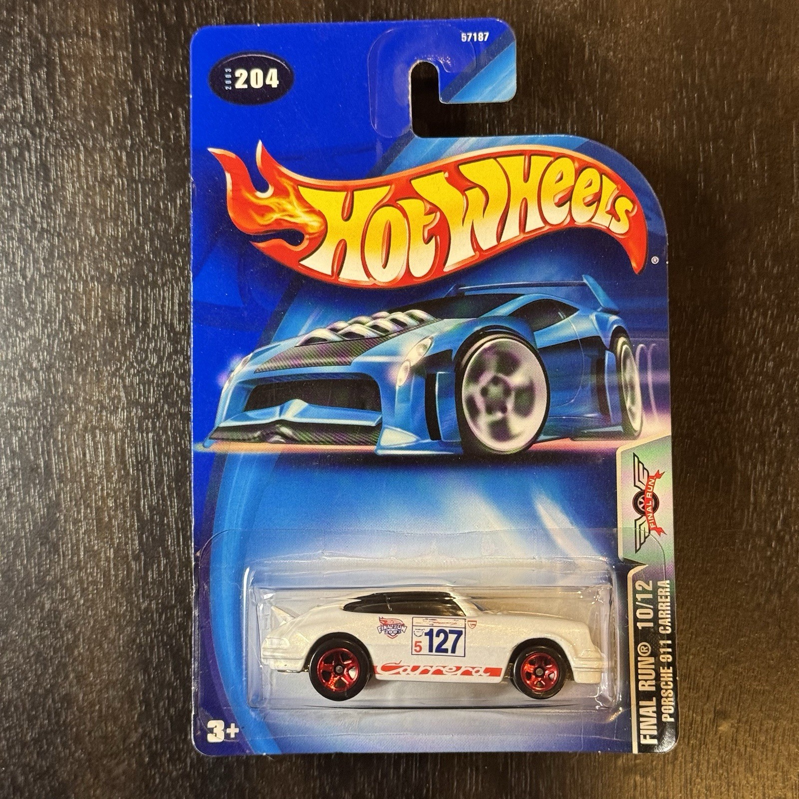 Hot Wheels Porsche 911 Carrera 2003 Final Run 10/12
