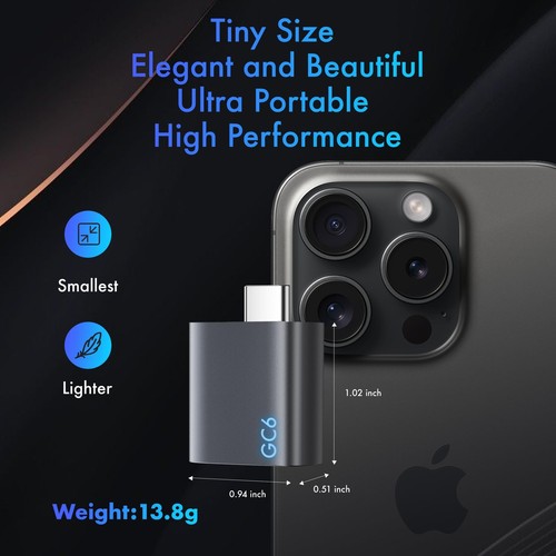 Wireless Carplay Adapter for iPhone, Converts Wired CarPlay to Wireless - Upg... - 第 6/7 張圖片