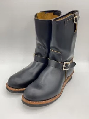Botas Red Wing 2966 Cuero Negro Botas de Ingeniero Talla 13D - Imagen 1 de 4