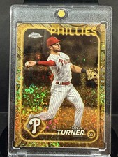 Trea Turner 2024 Topps Gilded Mini Diamond  /50 #52🔥1-Touch🔒Fast Shipping⚡️