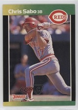 1989 Donruss Baseball's Best Box Set Chris Sabo #222 ex0