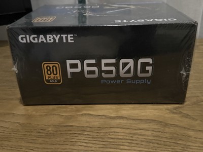 Gigabyte P650G power Supply 80 Plus Gold 650w -BRAND NEW NEVER OPENED
