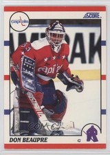 1990-91 Score Don Beaupre #215 0a4