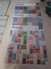 Authentique Calenders. New 3 Lot Of Scrapbook 12 12 Psper. Wysiwyg