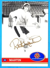 Richard Martin 1991 Future Trends Summit Series '72 Canada Gold Autograph