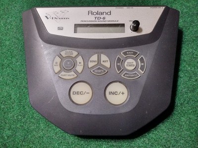 Roland TD-6V Percussion Sound Module For Parts | eBay