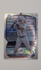 2023 Bowman Chrome - Prospects Jesus Galiz #BCP-187 Speckle Refractor /299 (RC)