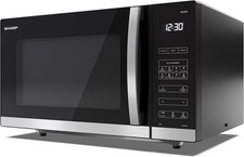 SHARP YC-QS302AU-B Solo Digital Microwave Oven Quality Series 30L 900W Black