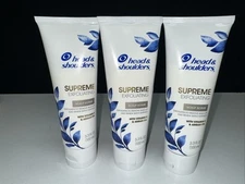 3 Head & Shoulders SUPREME Exfoliating Scalp Scrub Vitamin E & Argan Oil 3.3oz