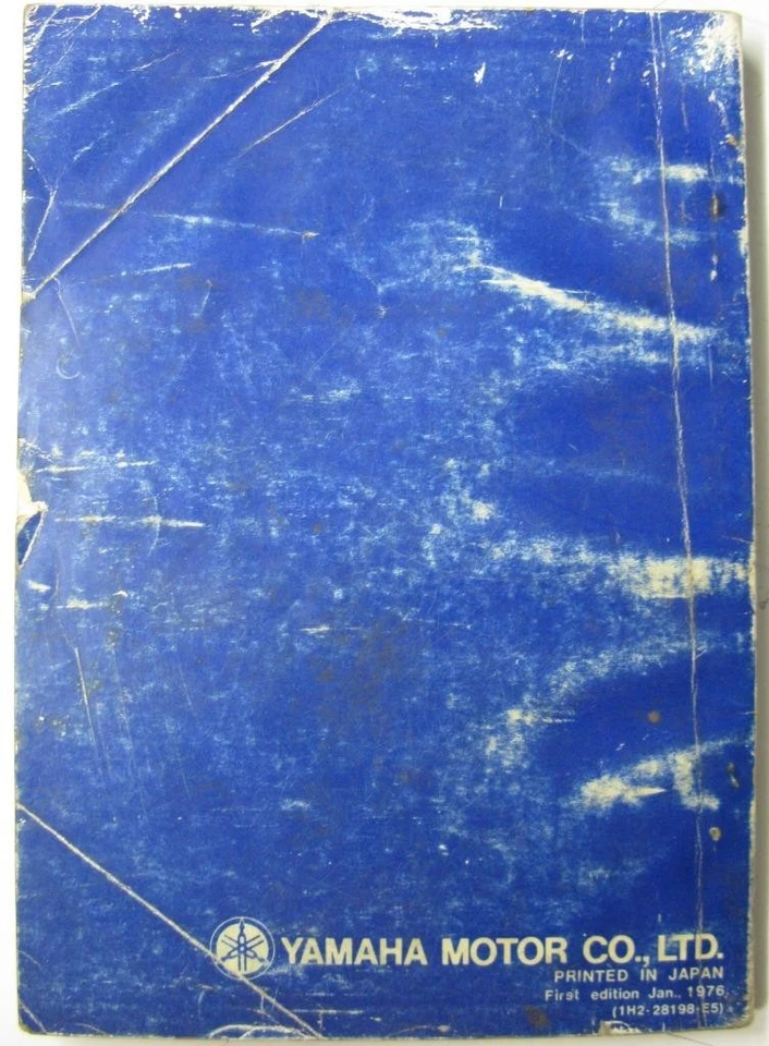 YAMAHA XS500 '76 Type 1H2 for Europe 1976 Illustrated Motorcycle Parts List - Image 4 of 4