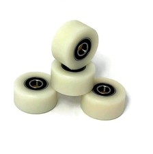4 PCS 2 Inch Nylon Roller Wheel With Bearings CNC Guiding Flat Belt Idler