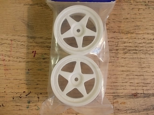 92673 Narrow Wheel (5 Spoke White) - Kyosho Pure Ten TF-2 TF-3 TF