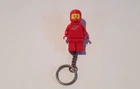 Vintage Lego Spaceman Space Red Figure Key chain key hanger 1979 legoland
