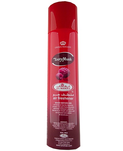 Al-Rehab 12x Tooty Moschus Zimmer Büro Lufterfrischer für Zuhause Wohnzimmer 300 ml - Bild 3 von 3