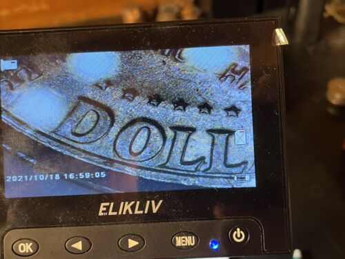 Bicentennial Kennedy half dollar error coin Doubling #57 Whitesquirrelcoins - Picture 9 of 10