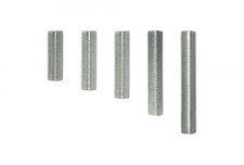 Tubo filettato M10x1 ferro zincato 30, 40, 50 o 60 mm tubo lampada lampada 3 pezzi