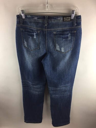 Women's Earl Boyfriend Style Jeans Size 8 Medium Wash - Picture 2 of 7