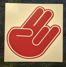 Shocker Hand Sign Large Vinyl Sticker Shocker Hand Sign Large Vinyl Sticker