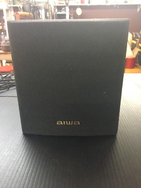 aiwa front surround speakers