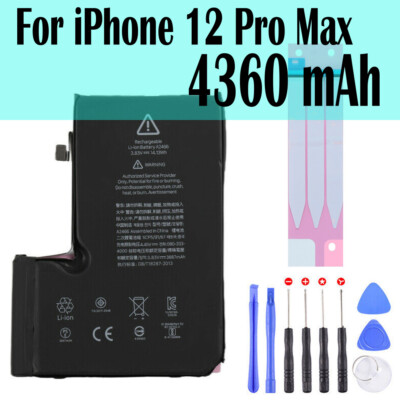 NEW Replacement For iPhone 12 PRO MAX Internal Super Capacity