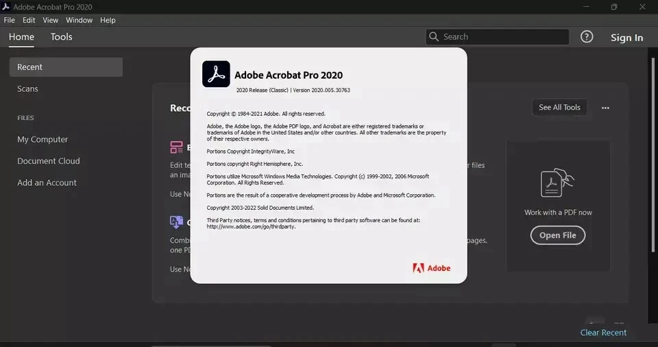 Adobe Acrobat Pro 2020 | PDF-Editor | Lebenslange Nutzung | 1 Gerät | Windows - Bild 2 von 3