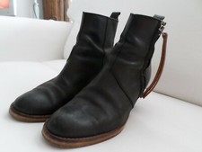 ACNE PISTOL GR 40 BOOTS SCHWARZ BRAUN WILDLEDER