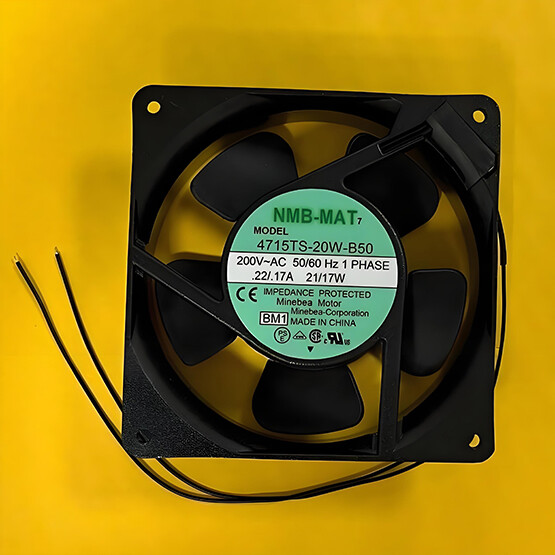 New 4715TS-20W-B50 Cooling Fan 12038 AC200V 0.22A/0.17A 21/17W 12CM 2Pin