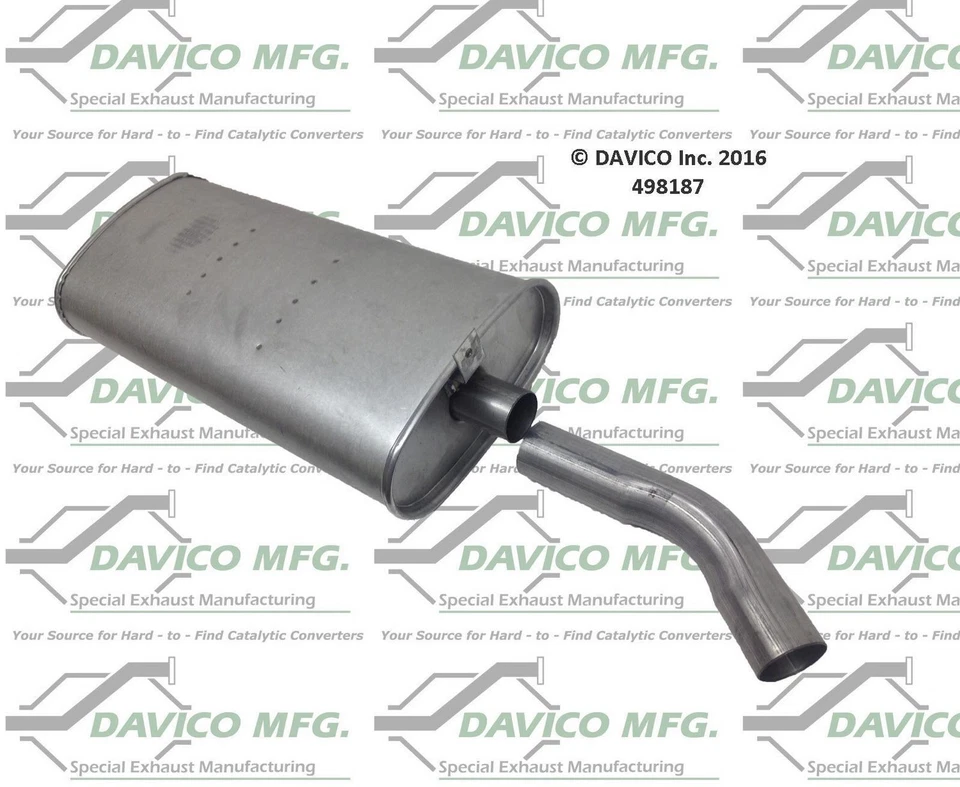 Exhaust Muffler Fits 1986 1987 1988 Chevrolet S10 - Imagem 3 de 3
