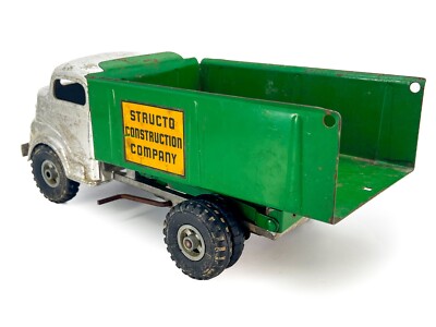 ミニカー STRUCTO MFG .CO Vtg Structo Construction Co. HIGH LIFT Dump Truck C-1502 Man