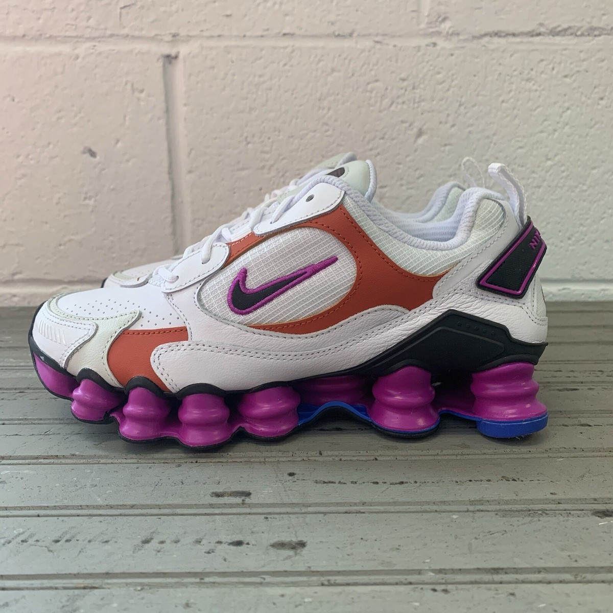 Tl Nova Nike Shox Purple And White Nike Nike Shox TL Nova White