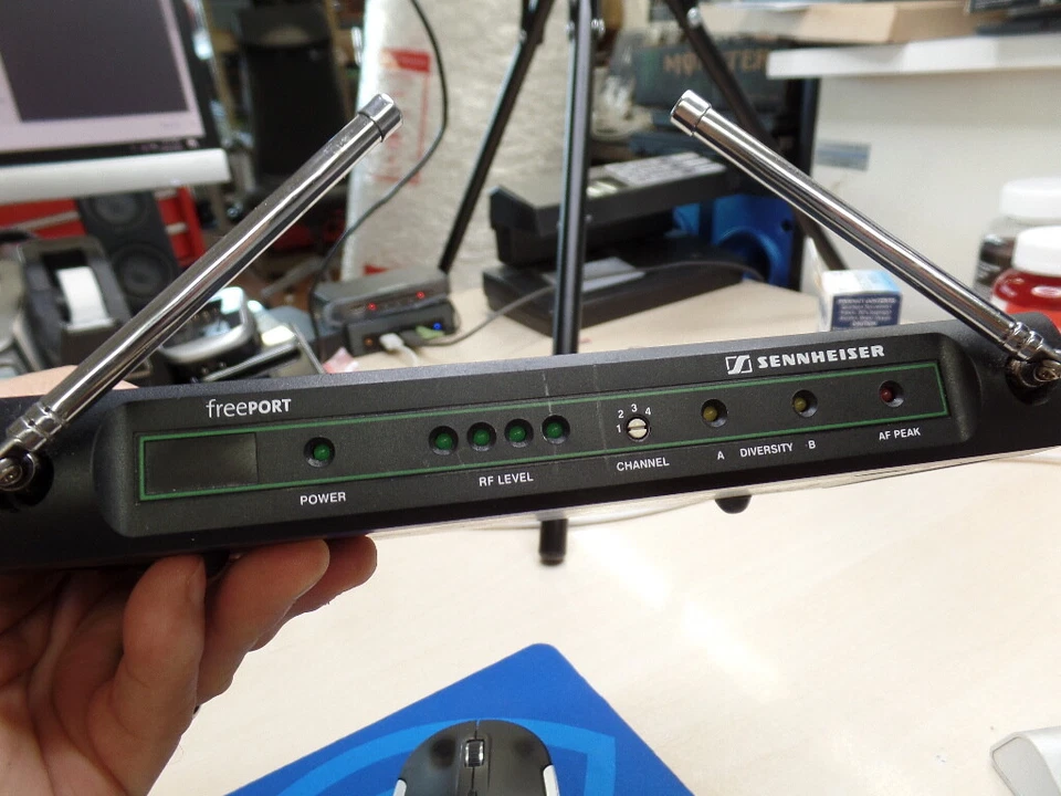 Sennheiser Freeport EM1 C Band Diversity Empfänger 742,5-744,5 MHz G211 mit Powe - Bild 2 von 4